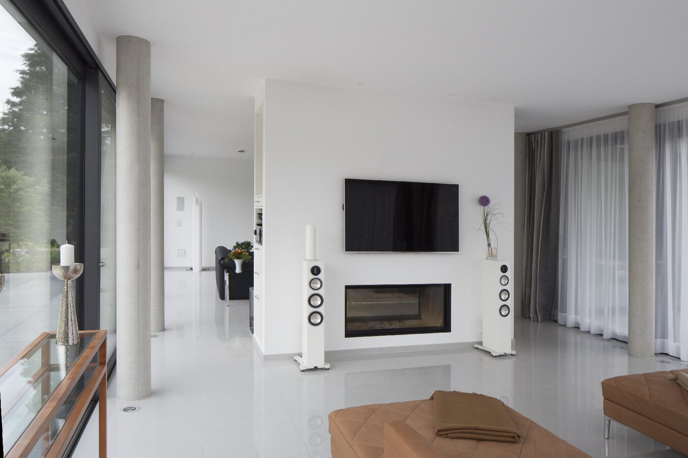 Haus L | Kaminzimmer