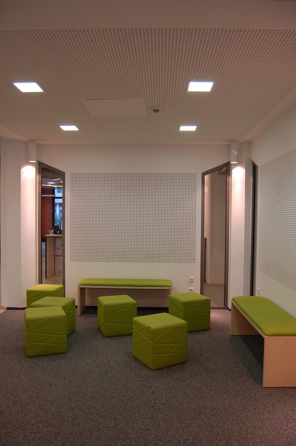 UDE, Campus Duisburg | Fachbibliothek LK | Aufenthaltsbereich
