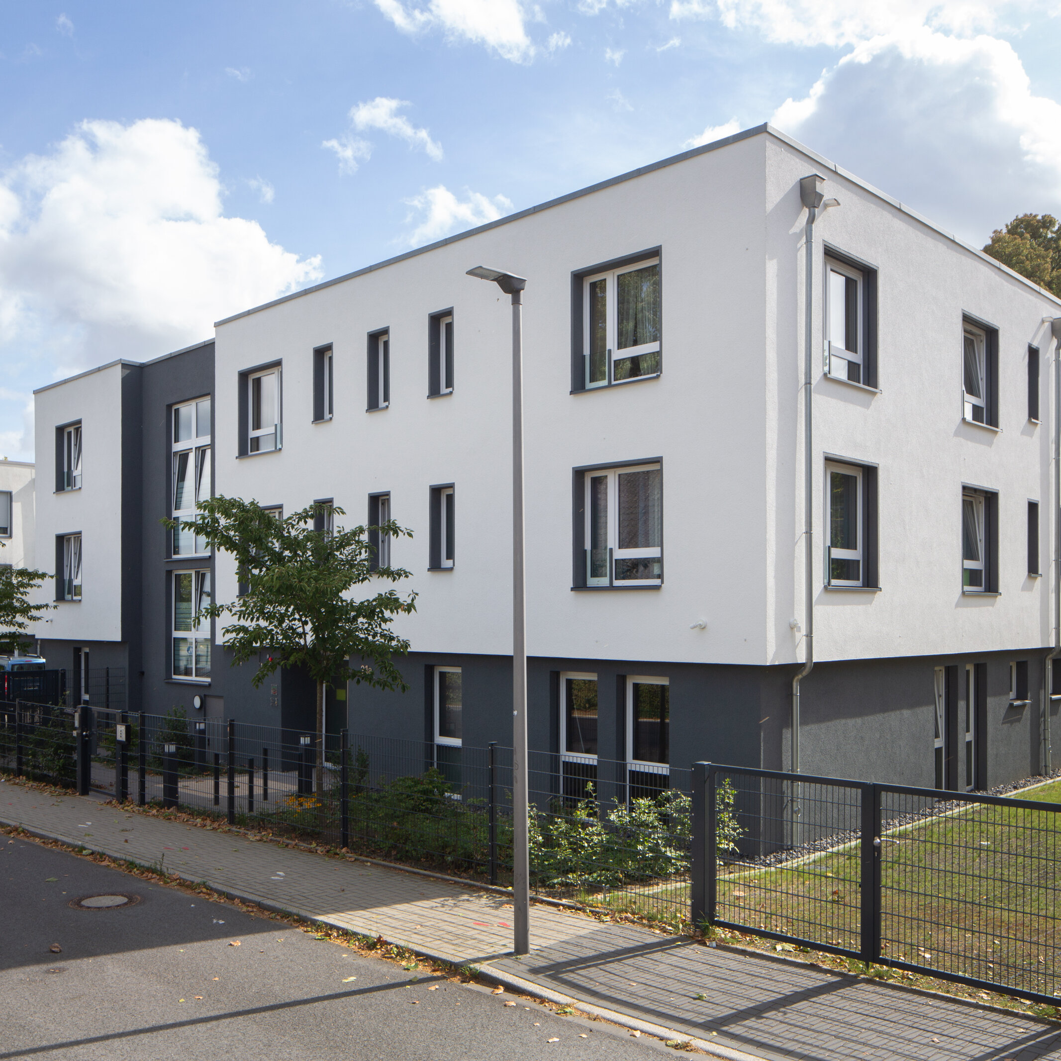 Frontansicht Wohngruppenhaus Bochum-Laer